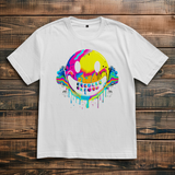 Oversize T-Shirt Drip Smiley