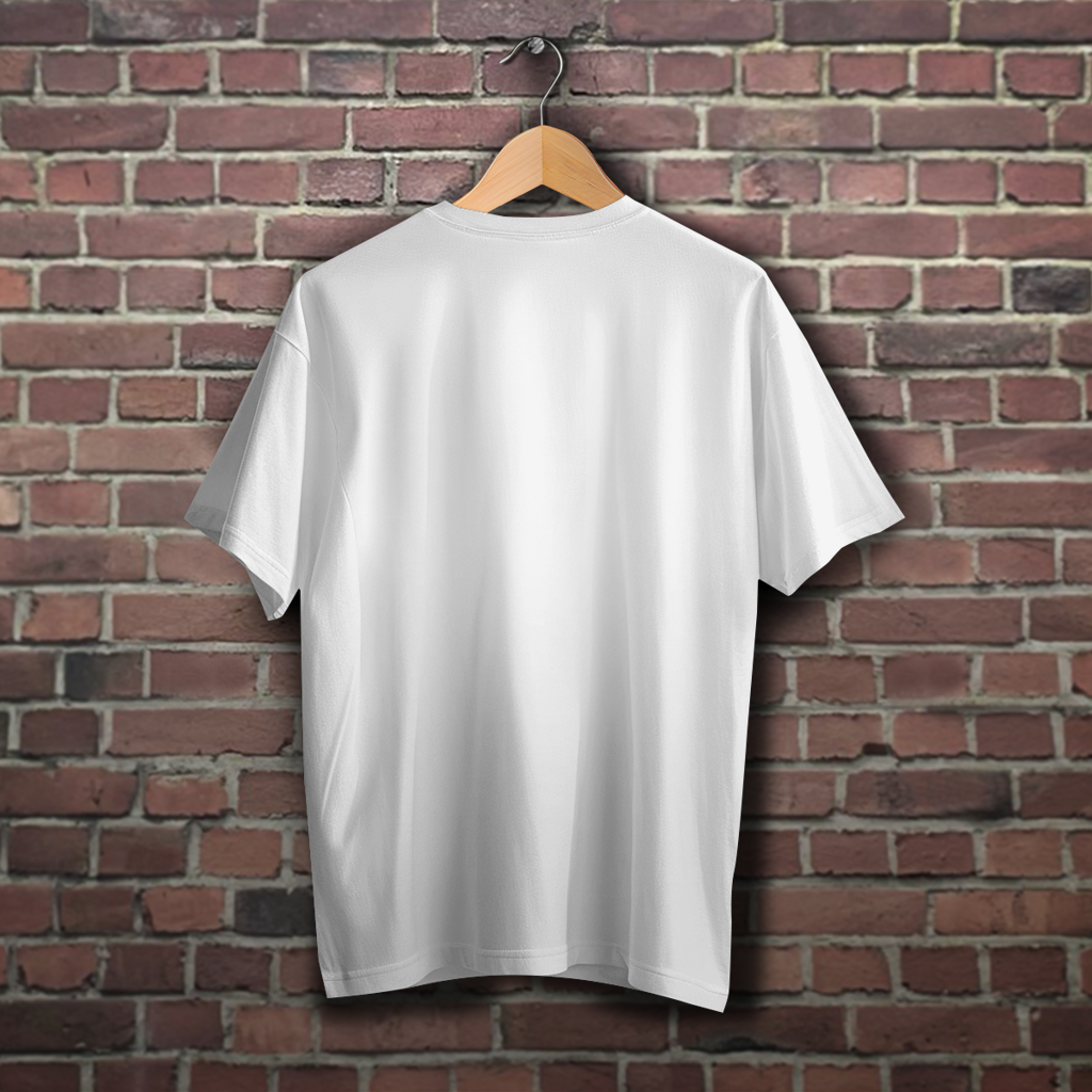 Oversize T-Shirt Flower DJ Girl