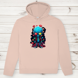 Herren Premium Bio Hoodie Mushroom Skull Dude