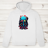 Herren Premium Bio Hoodie Mushroom Skull Dude
