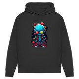 Damen Premium Bio Hoodie Mushroom Skull Dude
