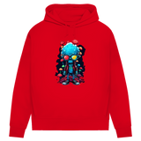 Damen Premium Bio Hoodie Mushroom Skull Dude