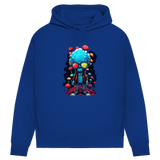 Damen Premium Bio Hoodie Mushroom Skull Dude