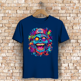 Herren Premium Bio T-Shirt Graffiti Skull