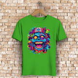 Herren Premium Bio T-Shirt Graffiti Skull