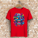 Herren Premium Bio T-Shirt Graffiti Skull