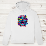 Herren Premium Bio Hoodie Graffiti Skull