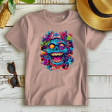 Damen Premium Bio T-Shirt Graffiti Skull