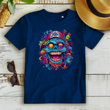 Damen Premium Bio T-Shirt Graffiti Skull
