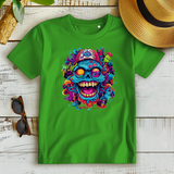 Damen Premium Bio T-Shirt Graffiti Skull