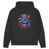 Damen Premium Bio Hoodie Graffiti Skull