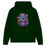 Damen Premium Bio Hoodie Graffiti Skull