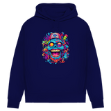 Damen Premium Bio Hoodie Graffiti Skull