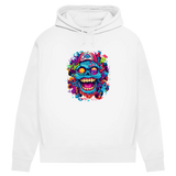 Damen Premium Bio Hoodie Graffiti Skull