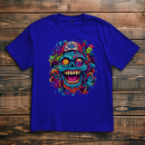 Oversize T-Shirt Graffiti Skull