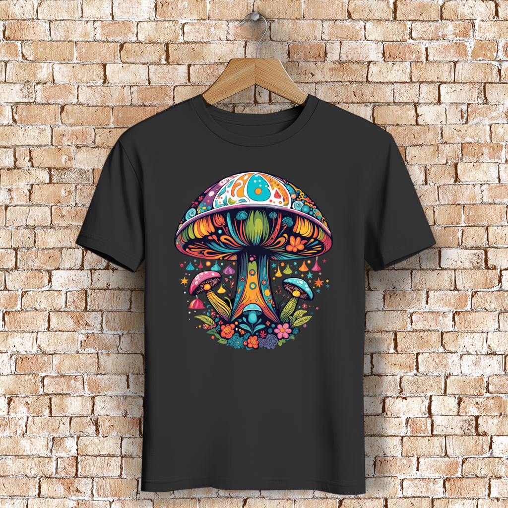 Herren Premium Bio T-Shirt Magic Mushroom