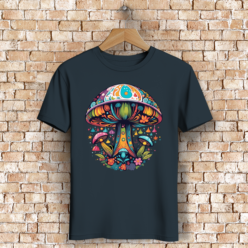 Herren Premium Bio T-Shirt Magic Mushroom