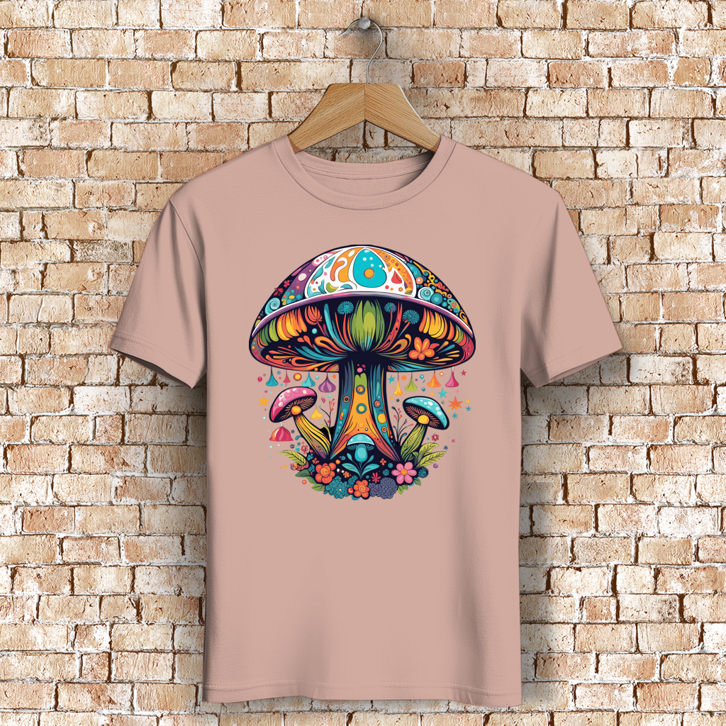 Herren Premium Bio T-Shirt Magic Mushroom
