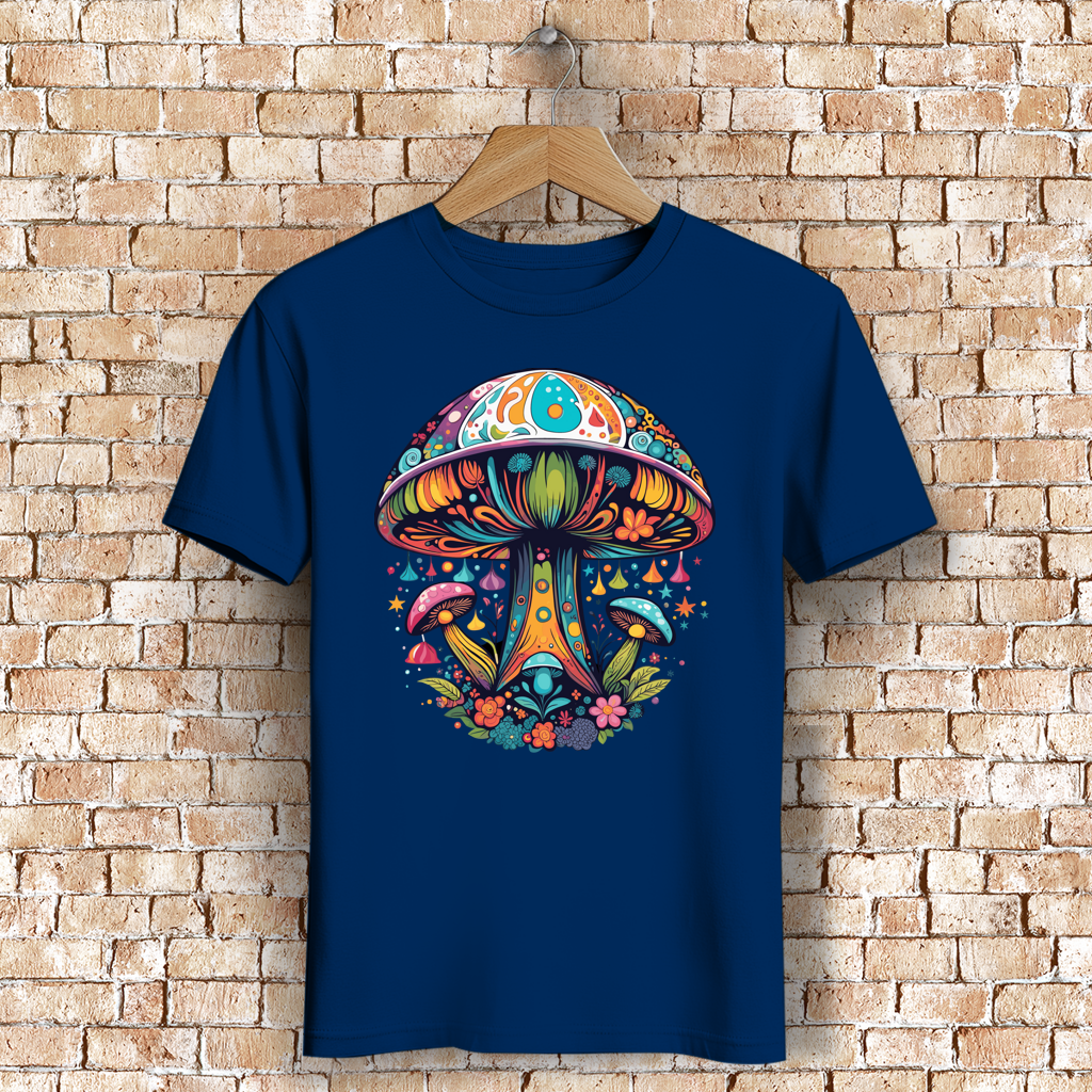 Herren Premium Bio T-Shirt Magic Mushroom