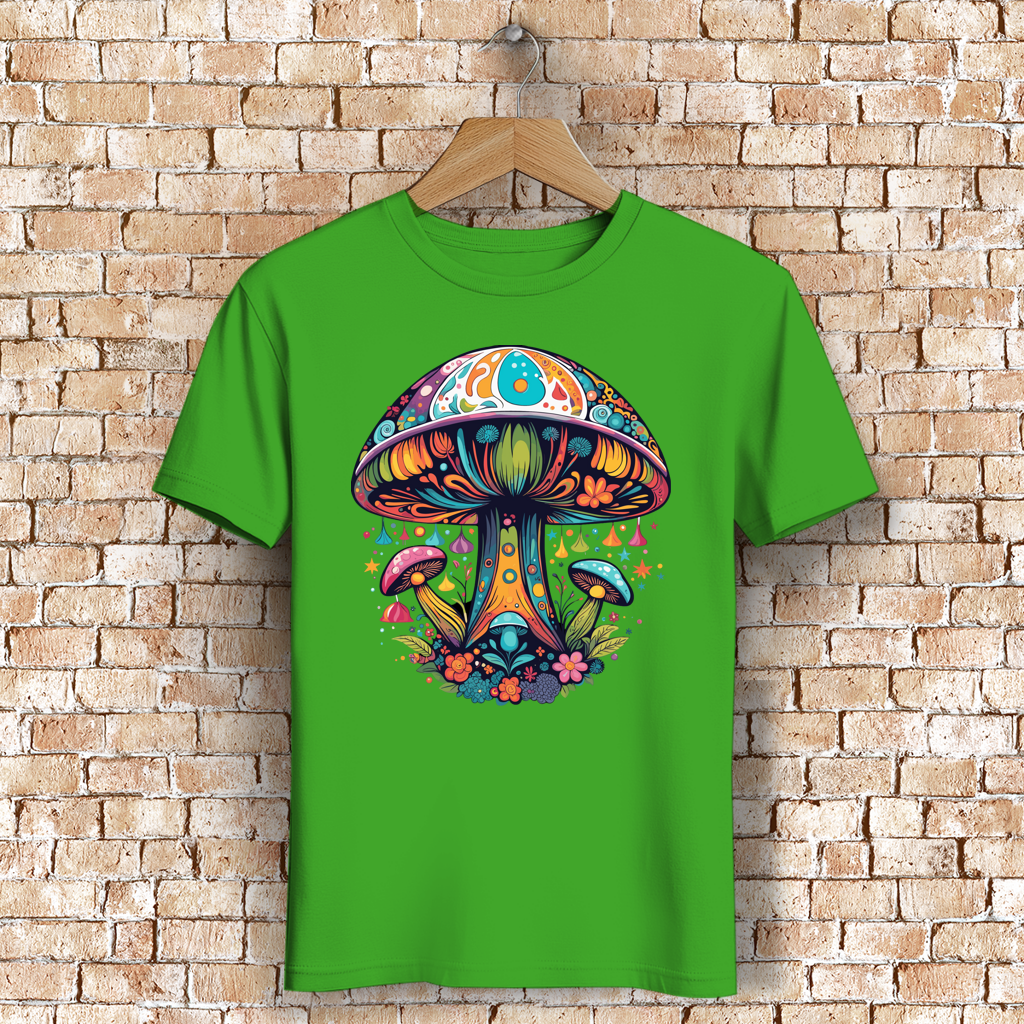 Herren Premium Bio T-Shirt Magic Mushroom