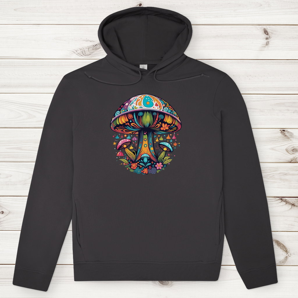 Herren Premium Bio Hoodie Magic Mushroom