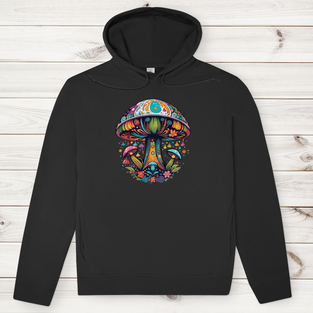 Herren Premium Bio Hoodie Magic Mushroom