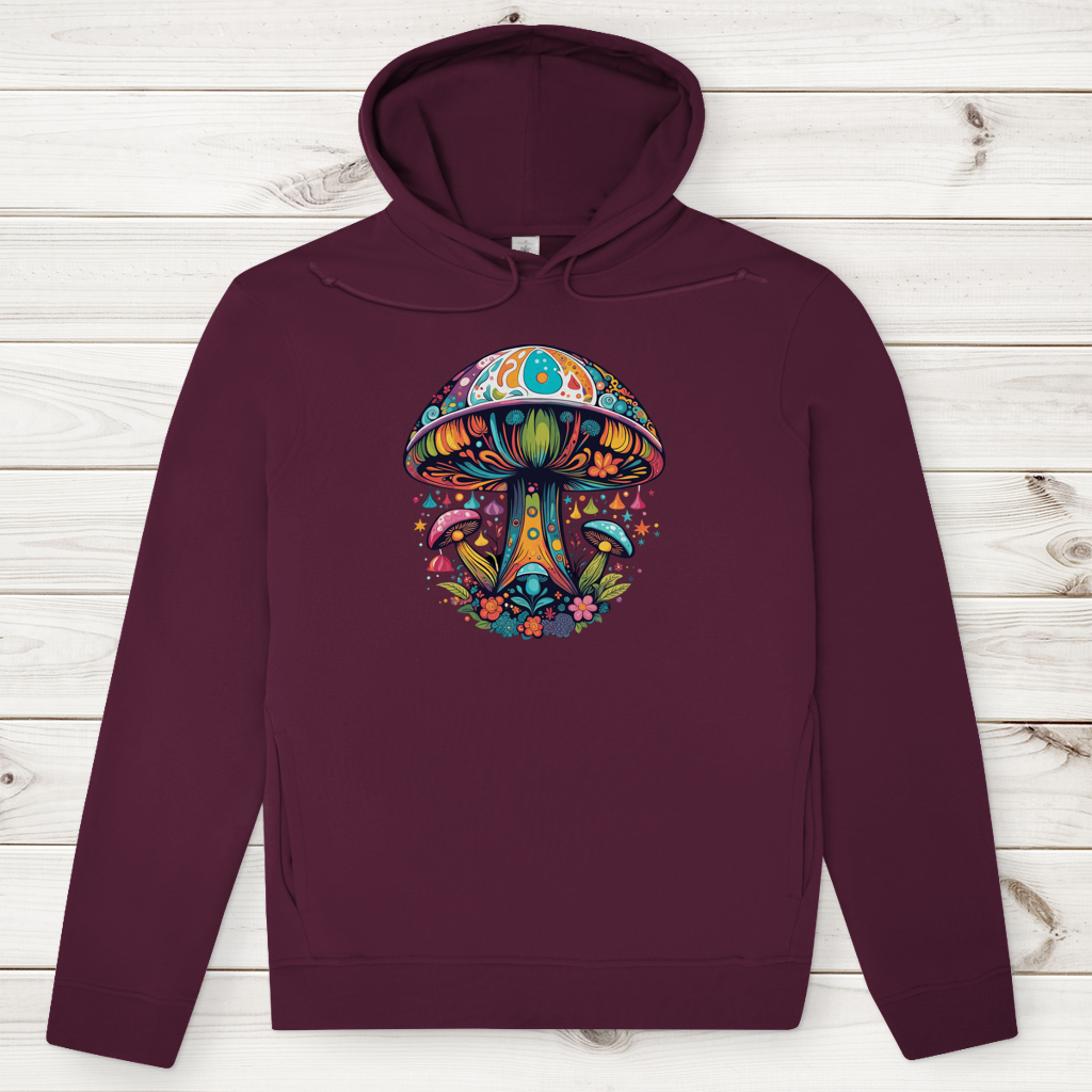 Herren Premium Bio Hoodie Magic Mushroom