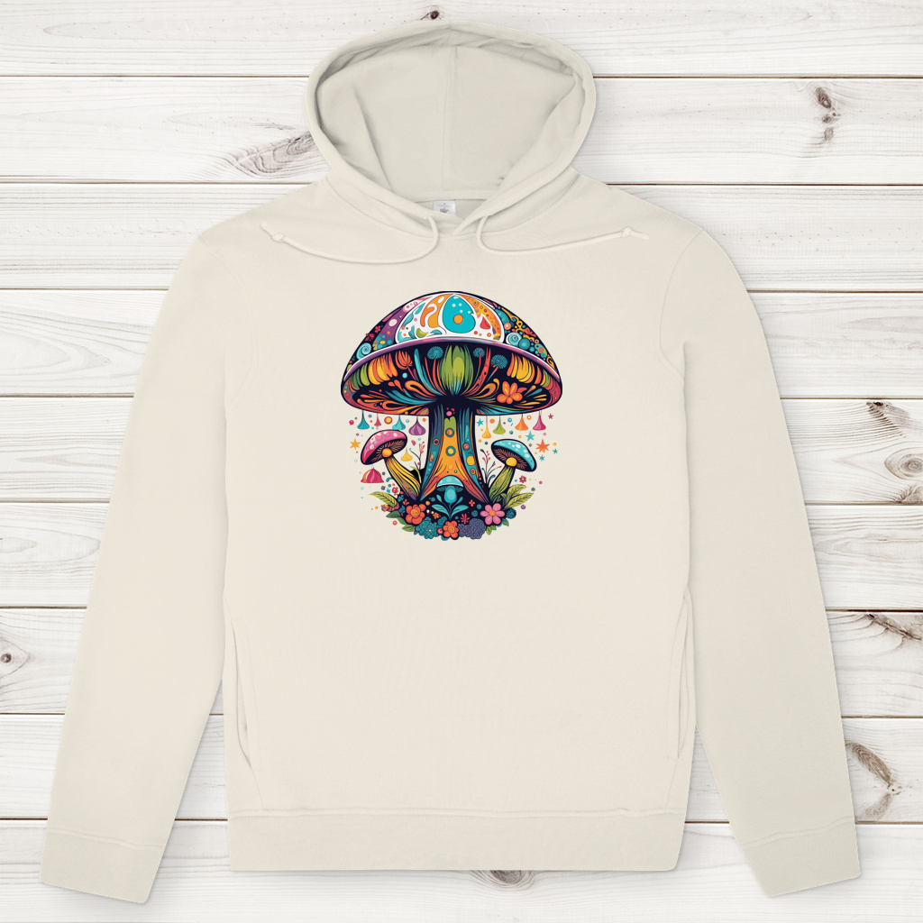 Herren Premium Bio Hoodie Magic Mushroom