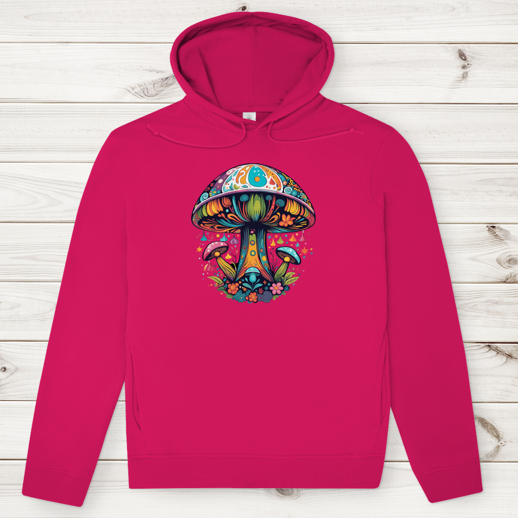 Herren Premium Bio Hoodie Magic Mushroom