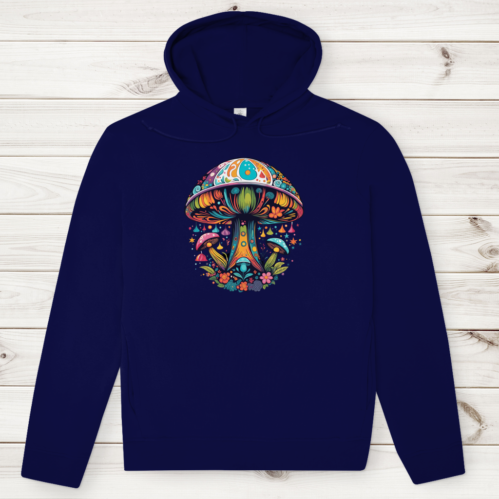 Herren Premium Bio Hoodie Magic Mushroom