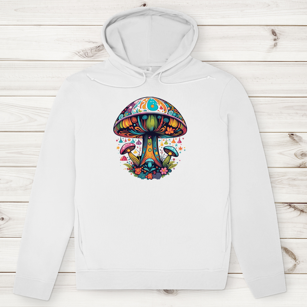 Herren Premium Bio Hoodie Magic Mushroom