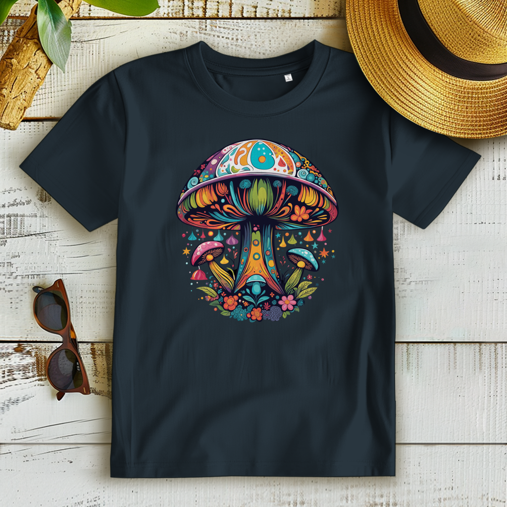 Damen Premium Bio T-Shirt Magic Mushroom