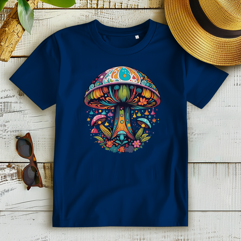 Damen Premium Bio T-Shirt Magic Mushroom