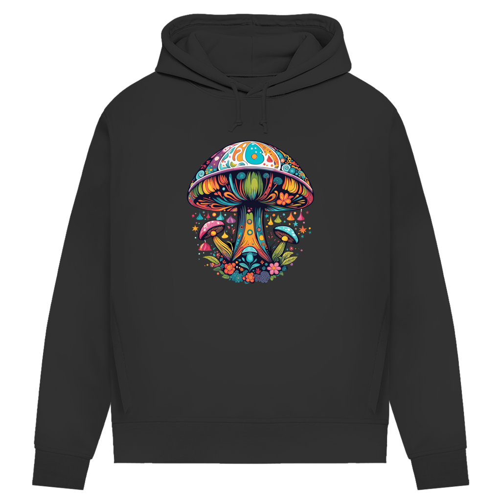Damen Premium Bio Hoodie Magic Mushroom