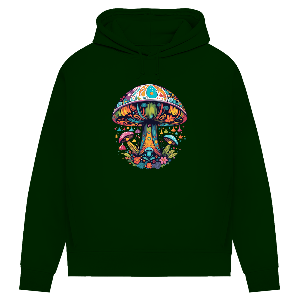 Damen Premium Bio Hoodie Magic Mushroom