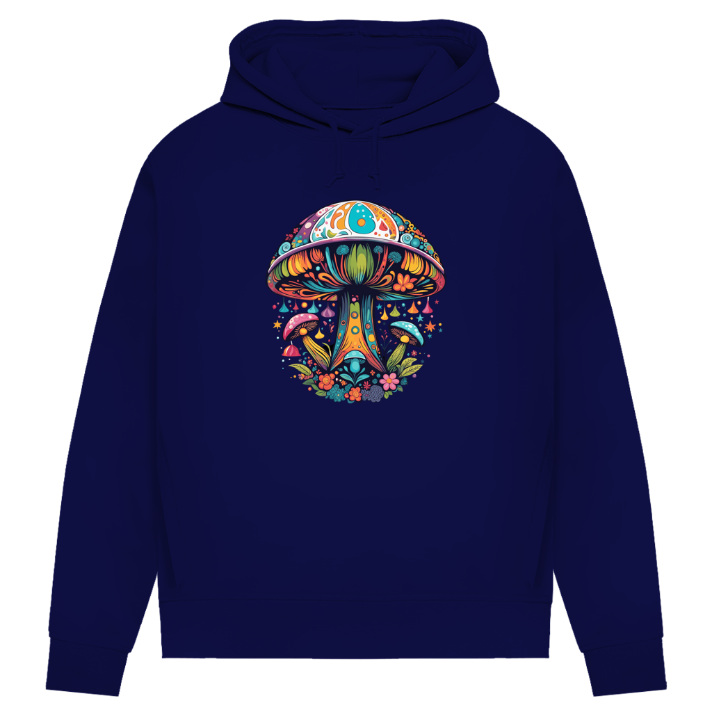Damen Premium Bio Hoodie Magic Mushroom
