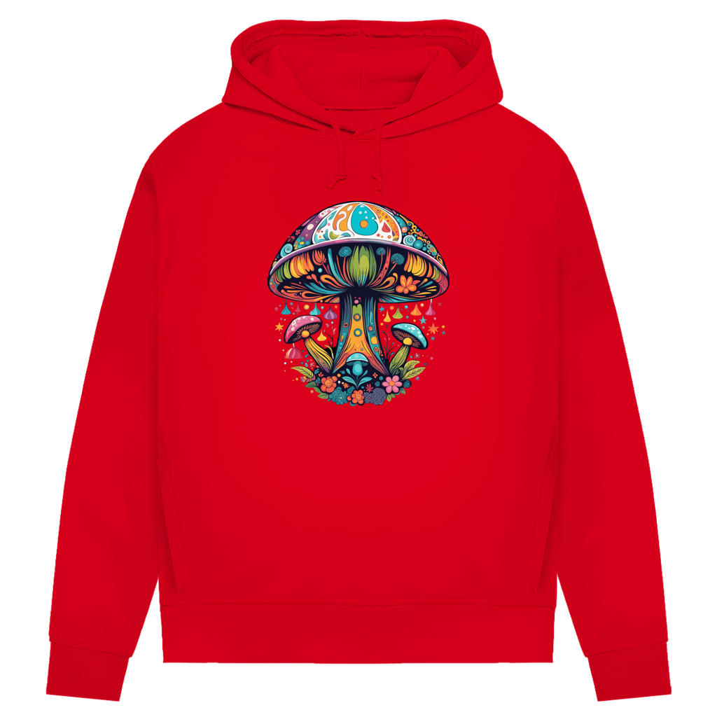 Damen Premium Bio Hoodie Magic Mushroom
