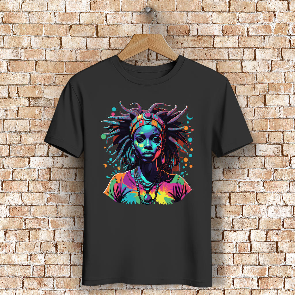 Herren Premium Bio T-Shirt Tribal Queen