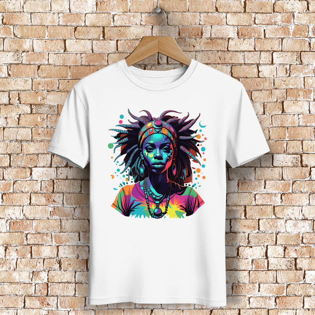 Herren Premium Bio T-Shirt Tribal Queen
