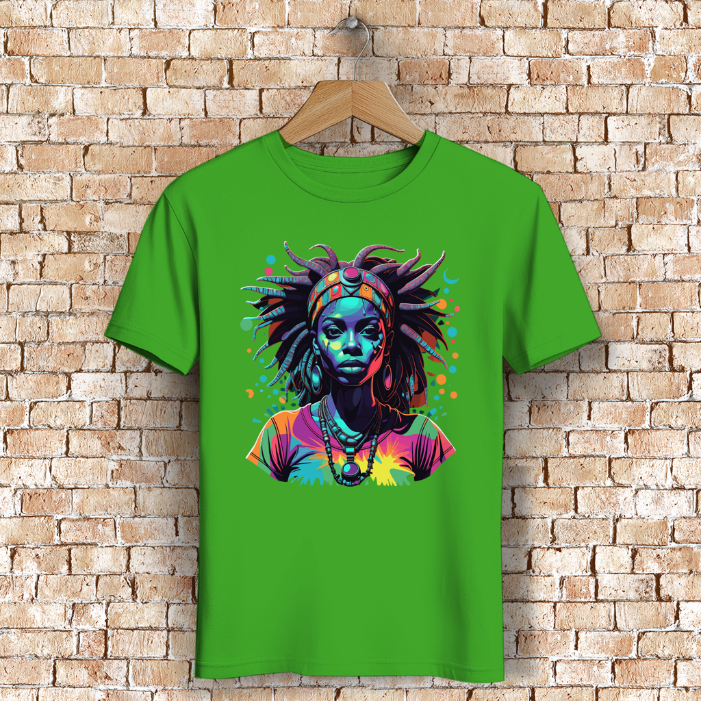 Herren Premium Bio T-Shirt Tribal Queen