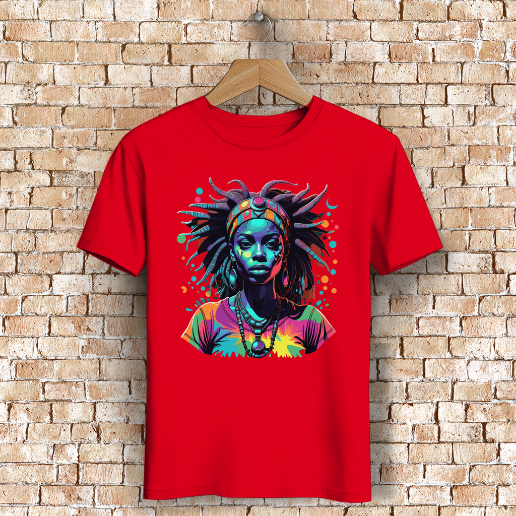 Herren Premium Bio T-Shirt Tribal Queen