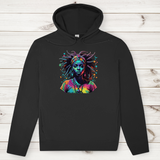 Herren Premium Bio Hoodie Tribal Queen