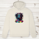 Herren Premium Bio Hoodie Tribal Queen