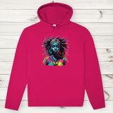 Herren Premium Bio Hoodie Tribal Queen