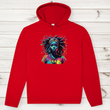 Herren Premium Bio Hoodie Tribal Queen