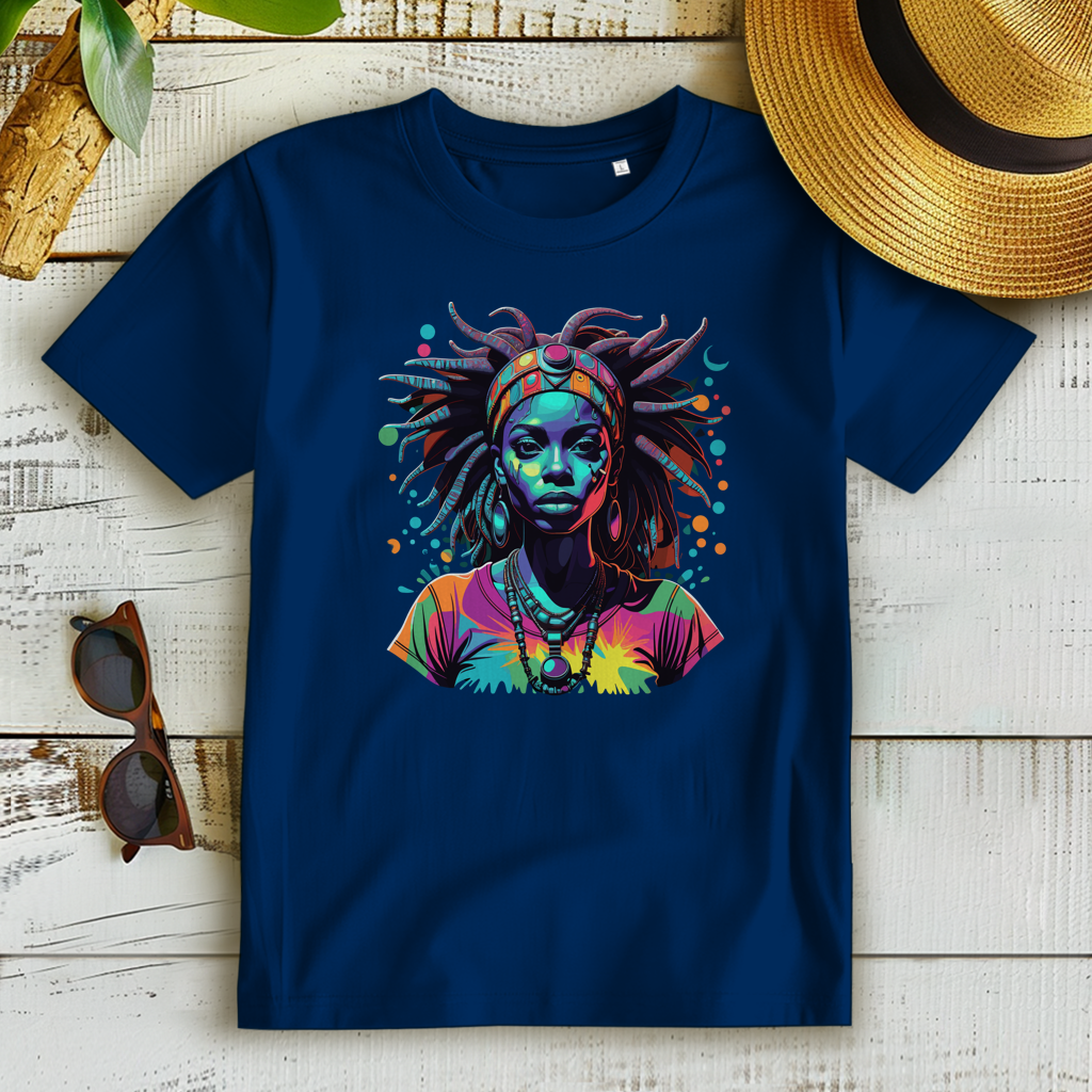 Damen Premium Bio T-Shirt Tribal Queen
