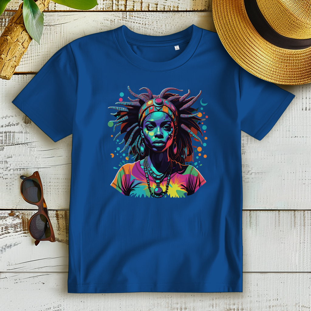 Damen Premium Bio T-Shirt Tribal Queen