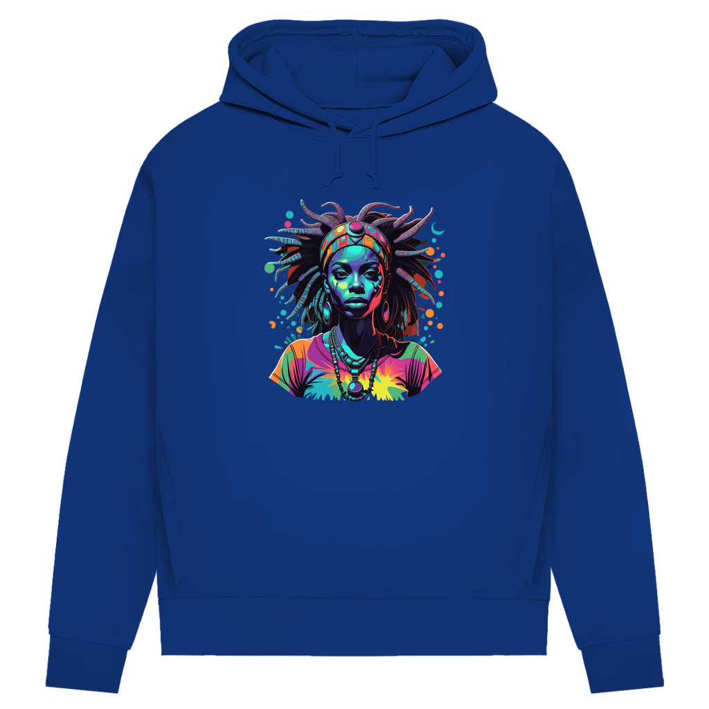 Damen Premium Bio Hoodie Tribal Queen