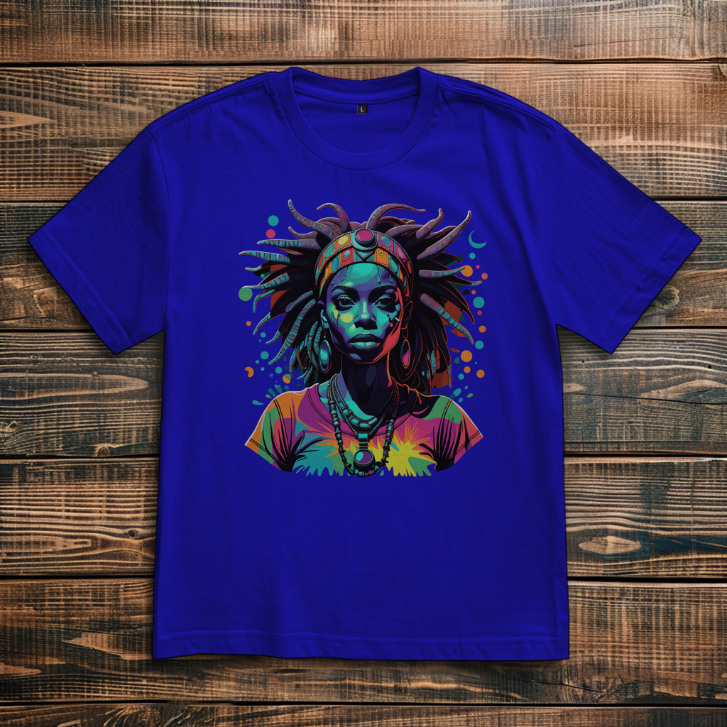 Oversize T-Shirt Tribal Queen