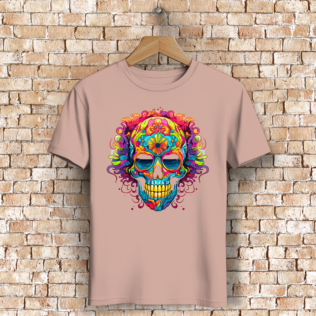 Herren Premium Bio T-Shirt Sugar Skull